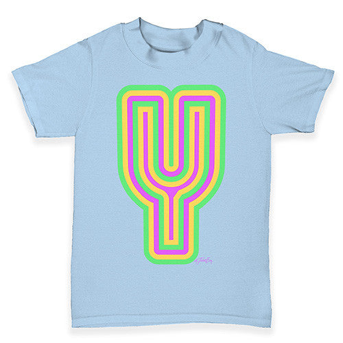Alphabet Letter Y Baby Toddler T-Shirt