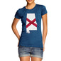 Women's USA States and Flags Alabama T-Shirt