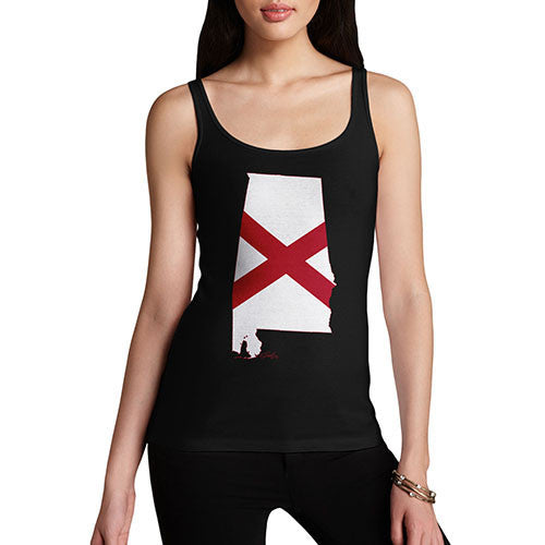 Women's USA States and Flags Alabama Tank Top