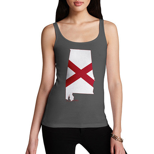 Women's USA States and Flags Alabama Tank Top