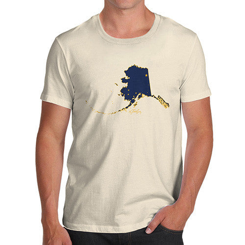 Men's USA States and Flags Alaska T-Shirt