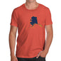 Men's USA States and Flags Alaska T-Shirt