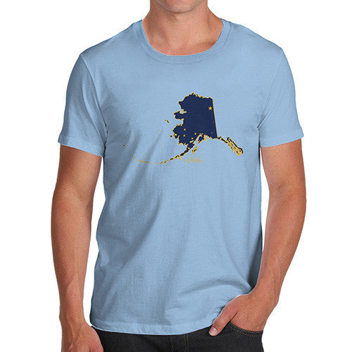 Men's USA States and Flags Alaska T-Shirt