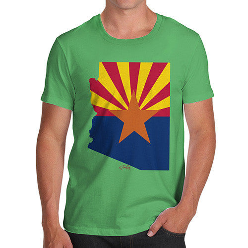 Men's USA States and Flags Arizona T-Shirt