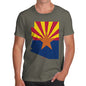 Men's USA States and Flags Arizona T-Shirt