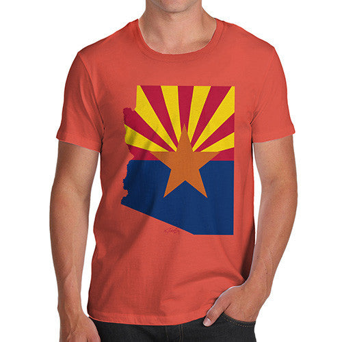 Men's USA States and Flags Arizona T-Shirt