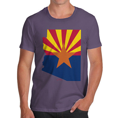 Men's USA States and Flags Arizona T-Shirt