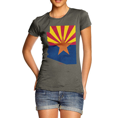 Women's USA States and Flags Arizona T-Shirt