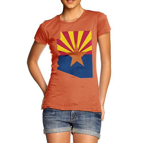 Women's USA States and Flags Arizona T-Shirt