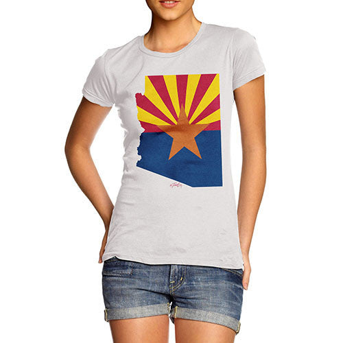 Women's USA States and Flags Arizona T-Shirt