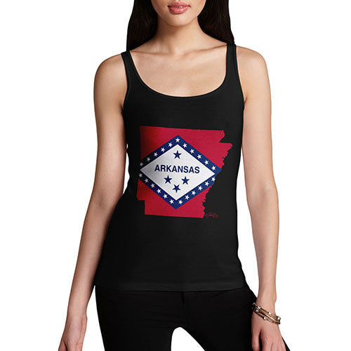 Women's USA States and Flags Arkansas Tank Top