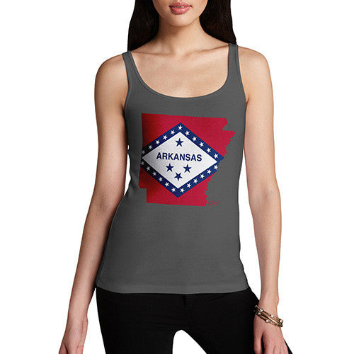 Women's USA States and Flags Arkansas Tank Top