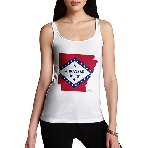Women's USA States and Flags Arkansas Tank Top