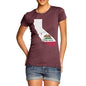 Women's USA States and Flags California T-Shirt