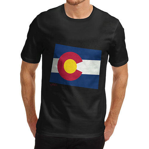 Men's USA States and Flags Colorado T-Shirt