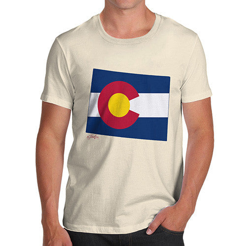 Men's USA States and Flags Colorado T-Shirt