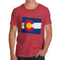 Men's USA States and Flags Colorado T-Shirt