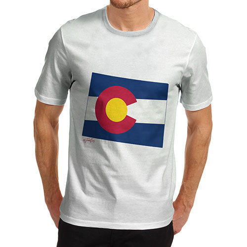 Men's USA States and Flags Colorado T-Shirt