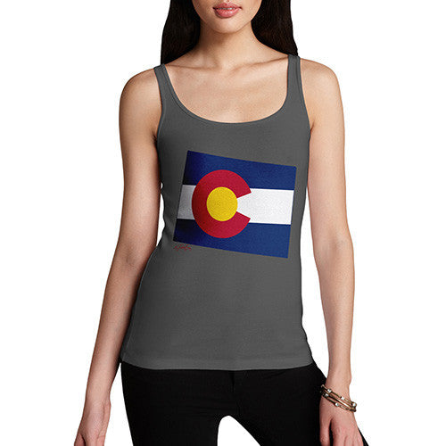 Women's USA States and Flags Colorado Tank Top