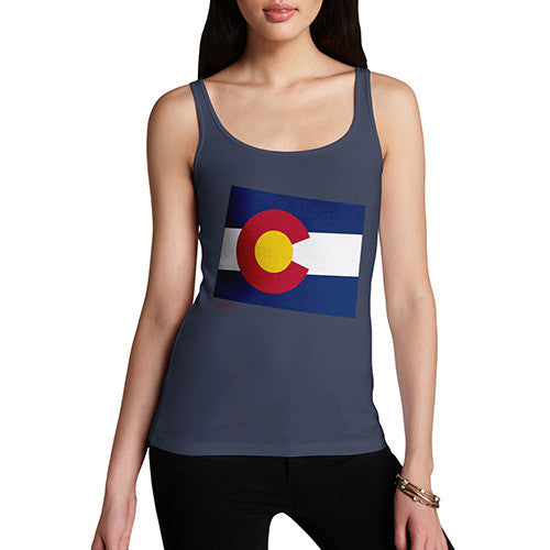 Women's USA States and Flags Colorado Tank Top