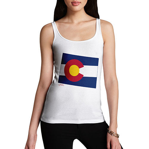 Women's USA States and Flags Colorado Tank Top