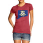 Women's USA States and Flags Connecticut  T-Shirt