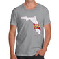 Men's USA States and Flags Florida T-Shirt