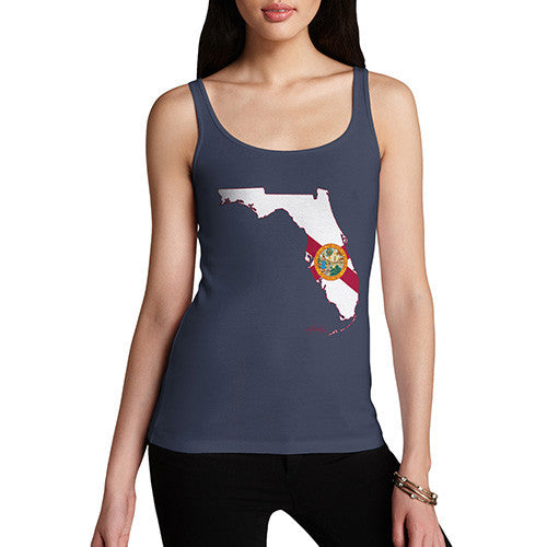 Women's USA States and Flags Florida Tank Top