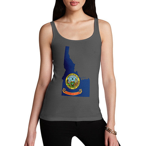 Women's USA States and Flags Idaho Tank Top