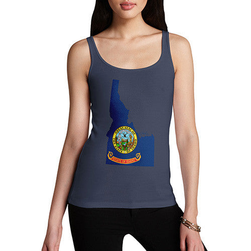 Women's USA States and Flags Idaho Tank Top