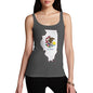 Women's USA States and Flags Illinois Tank Top