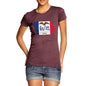 Women's USA States and Flags Iowa T-Shirt