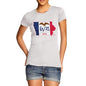 Women's USA States and Flags Iowa T-Shirt