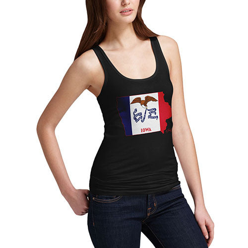 Women's USA States and Flags Iowa Tank Top