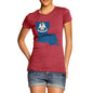 Women's USA States and Flags Louisiana T-Shirt