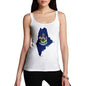 Women's USA States and Flags Maine Tank Top