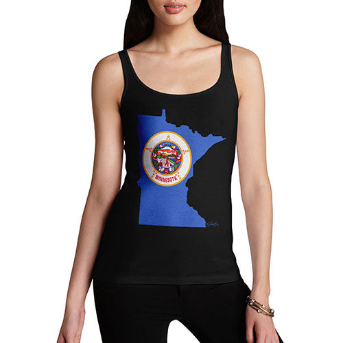 Women's USA States and Flags Minnesota Tank Top