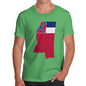 Men's USA States and Flags Mississippi T-Shirt