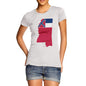 Women's USA States and Flags Mississippi T-Shirt