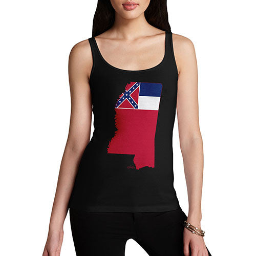 Women's USA States and Flags Mississippi Tank Top