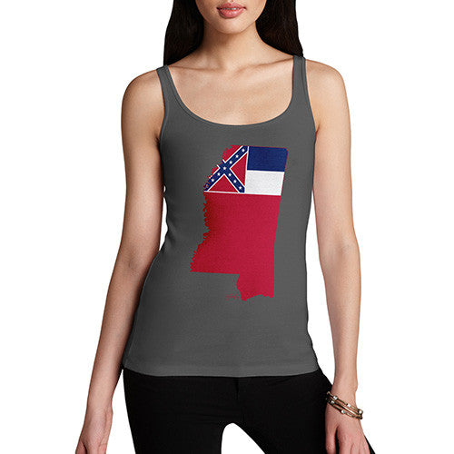 Women's USA States and Flags Mississippi Tank Top