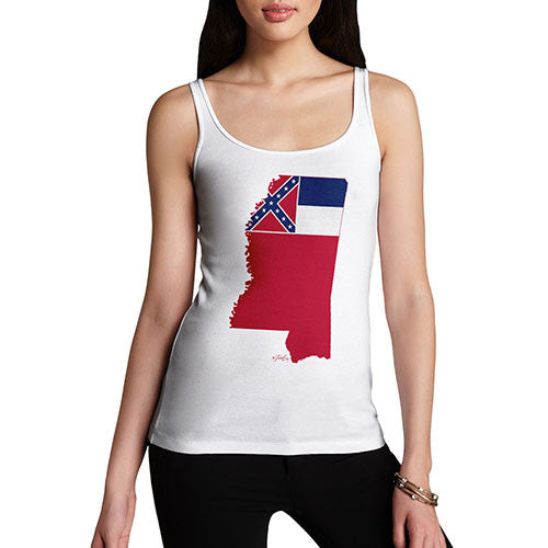 Women's USA States and Flags Mississippi Tank Top