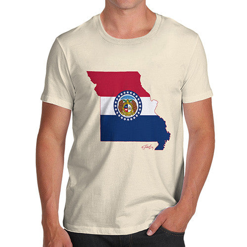 Men's USA States and Flags Missouri T-Shirt