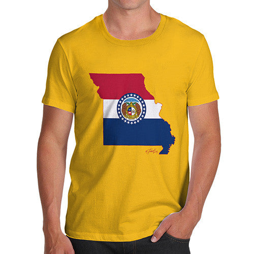 Men's USA States and Flags Missouri T-Shirt