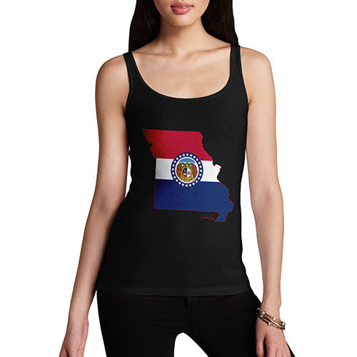 Women's USA States and Flags Missouri Tank Top