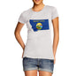 Women's USA States and Flags Montana T-Shirt