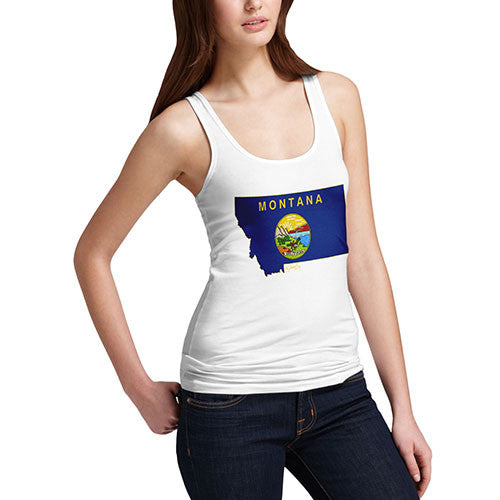 Women's USA States and Flags Montana Tank Top