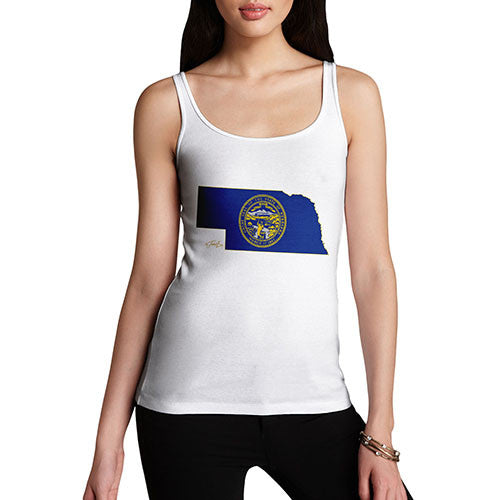 Women's USA States and Flags Nebraska Tank Top