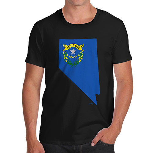 Men's USA States and Flags Nevada T-Shirt