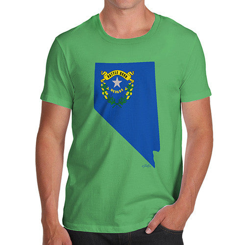 Men's USA States and Flags Nevada T-Shirt